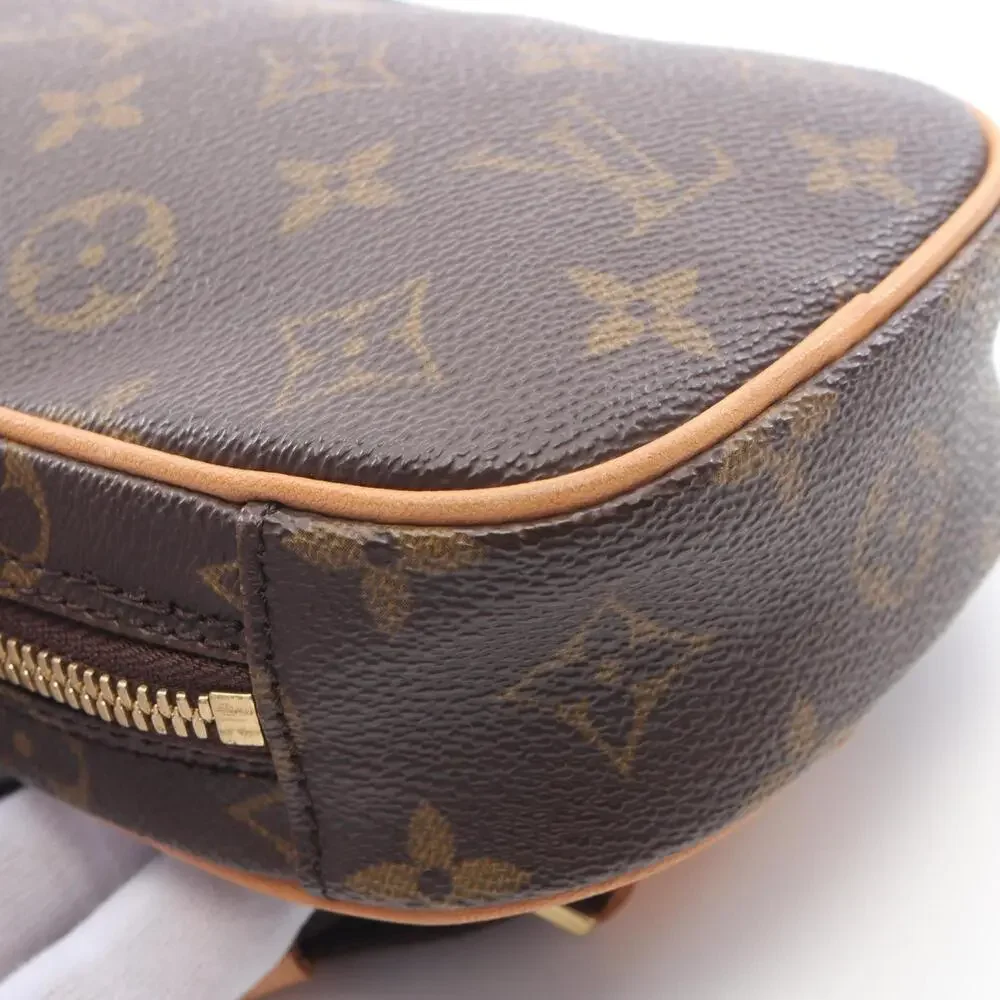LOUIS VUITTON Brown Monogram Leather Pochette Fanny Pack - Picture 7 of 9